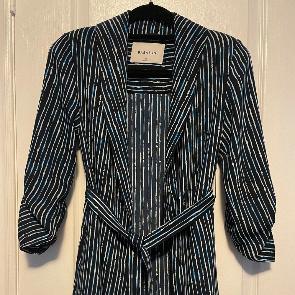 Worn Once/Aritzia Babaton Kahlo Robe Mid Size XS